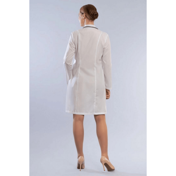 Халат женский 206ТС, длинный рукав, белый, 44 - фото 2