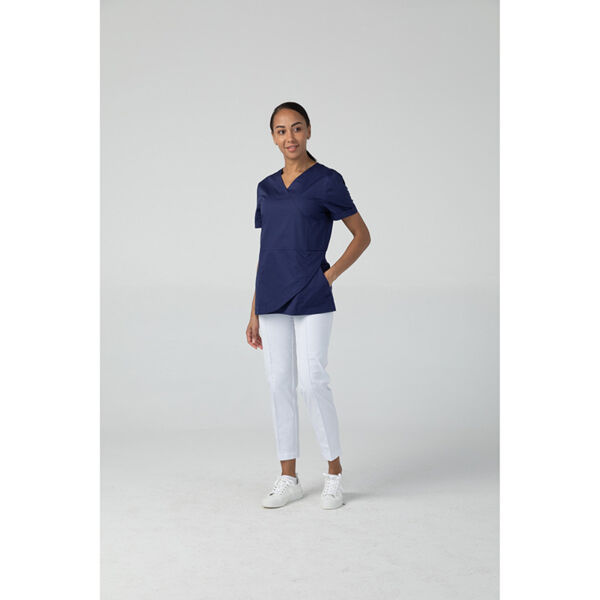 Туника женская Dr. Nice, короткий рукав, синий, 42 - фото 1