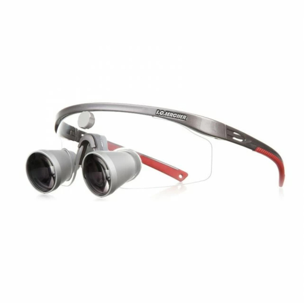 Бинокулярная лупа XC-View - 2,8х/420 мм, (PD31), прозрачный оранжевый - фото 0