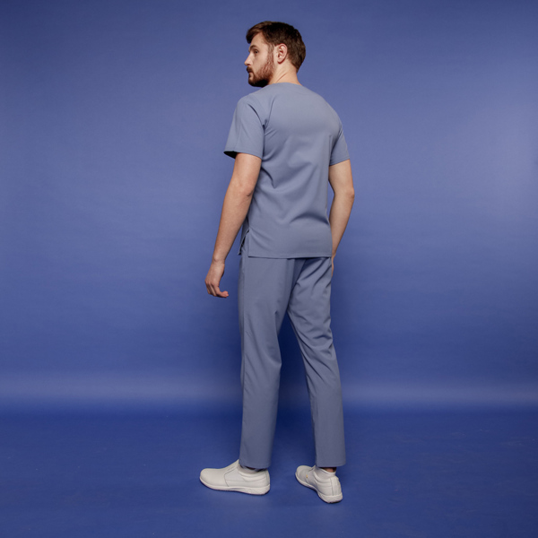 Туника медицинская мужская Pulse 245 Vermont R136, небесно-голубой, XXL - фото 2