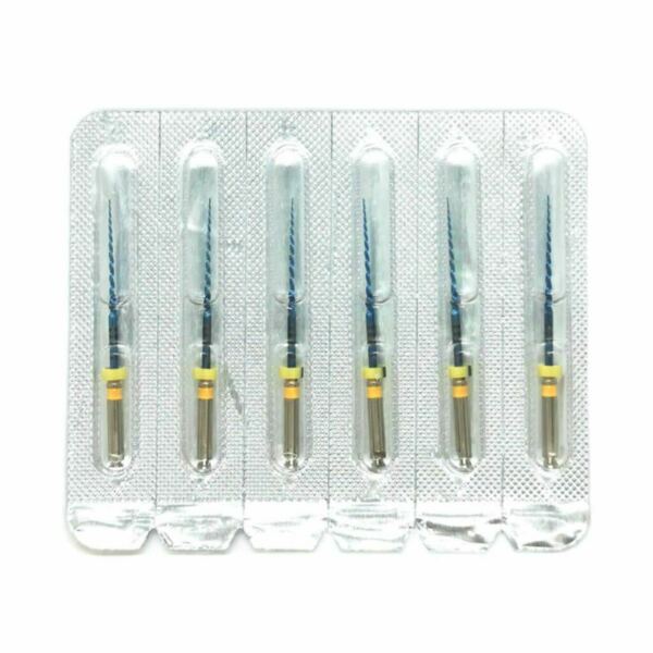 Файлы машинные Eurofile SuperFile Heat Activation, для препарирования каналов, 25 мм, №F1, никель-титан, 6 шт - фото 1