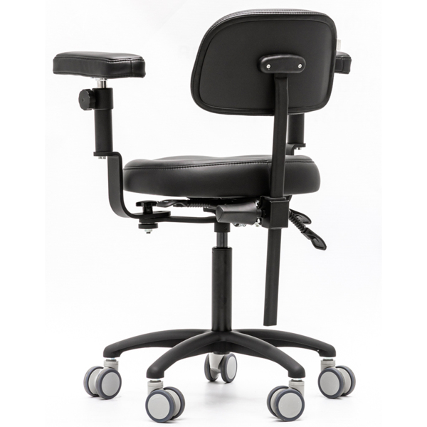 Стул микроскописта Mercury STANDART Black, цвет на выбор - фото 2