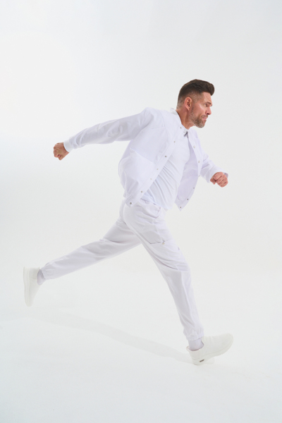 Джоггеры мужские Тезис TZ625, белый, 50 - фото 2