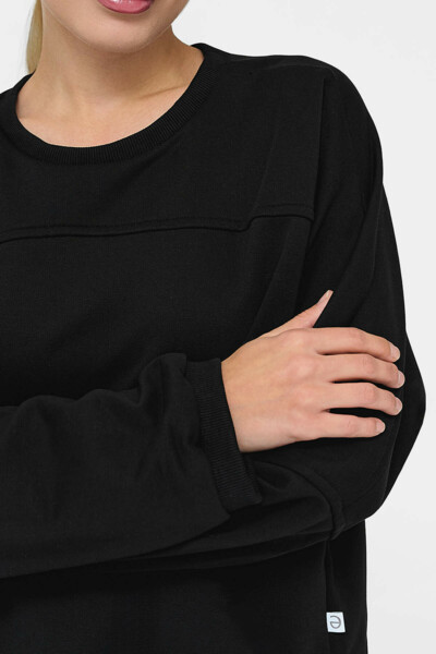 Свитшот женский Тезис TZ113, tangle, черный, 44-46 - фото 5