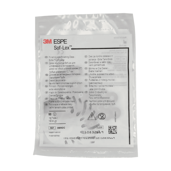 Диски полировочные 3M ESPE Sof-Lex, грубые, для первоначальной обработки и контурирования реставраций, бордовые, D=12.7 мм, 50 шт - фото 2