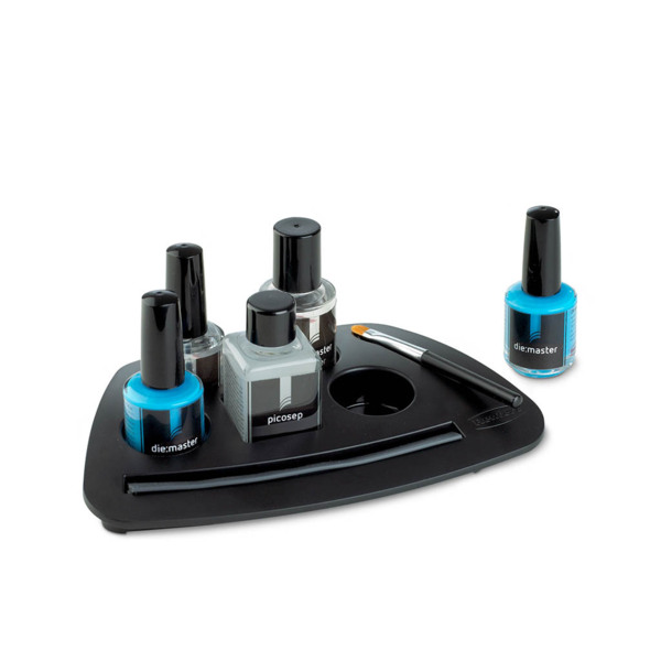 Лак дистанционный для штампиков Die:Master, красный, флакон 15 мл - фото 1