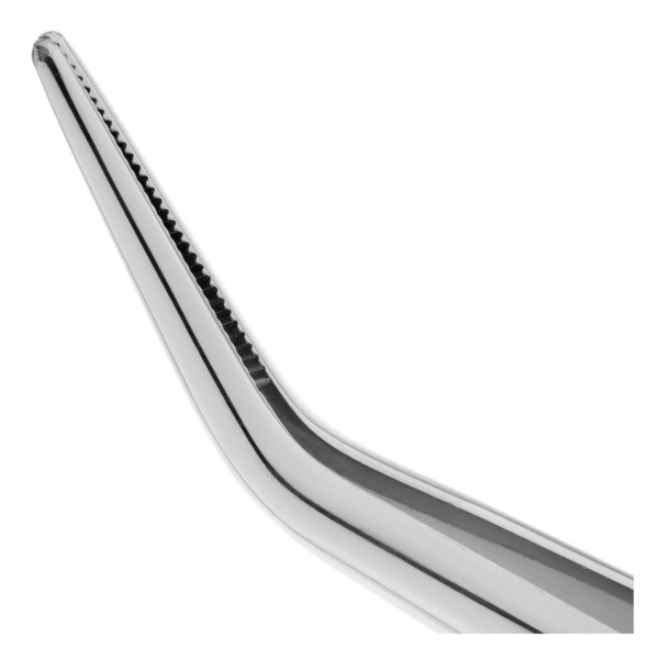 Пинцет анатомический HLW Flagg 22-2*, изогнутый, 160 мм - фото 2