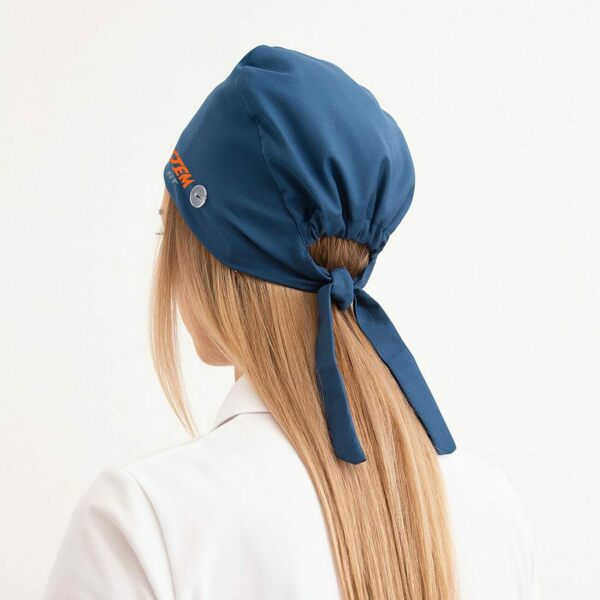 Шапочка медицинская Амрита "Osstem", синий, универсальный размер - фото 1