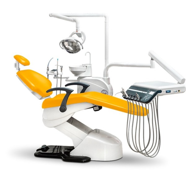 Стоматологическая установка Woson Wod 550, нижняя подача, желтый - фото 0
