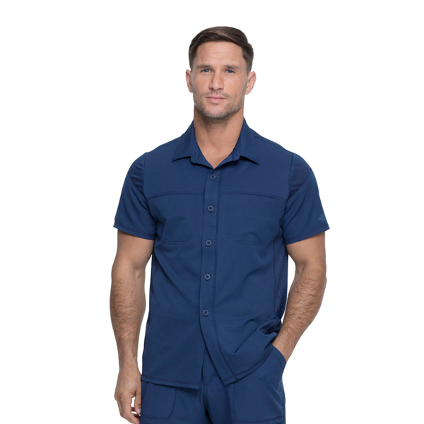 Рубашка мужская Dickies DK820, синий, L - фото 0