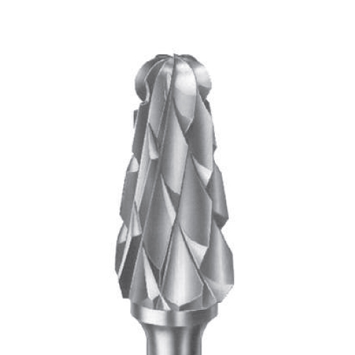 Бор твердосплавный CC 79 SCX, конус закругленный, D=7.0 мм, L=14.0 мм, HP - фото 0