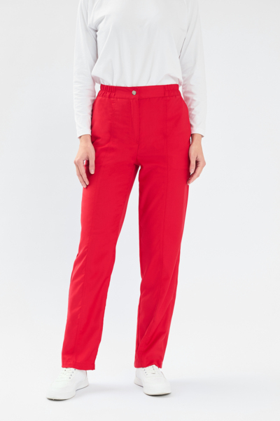 Брюки женские Тезис TZ325, красный, 50 - фото 1