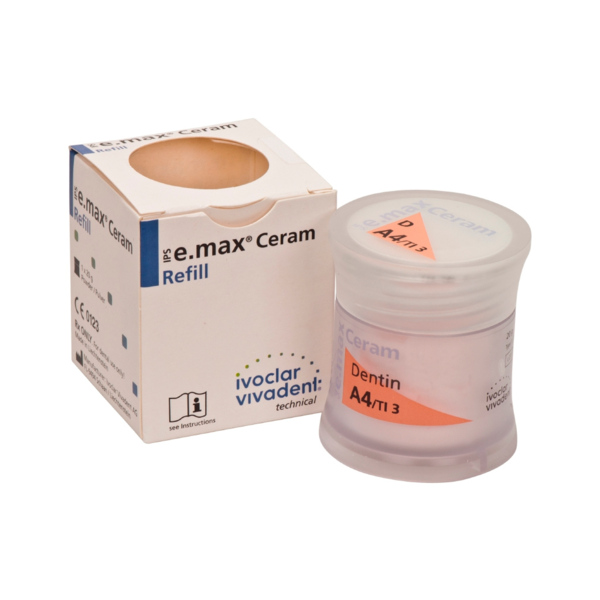 IPS e.max Ceram Dentin - дентин, цвет A4, 20 г - фото 0