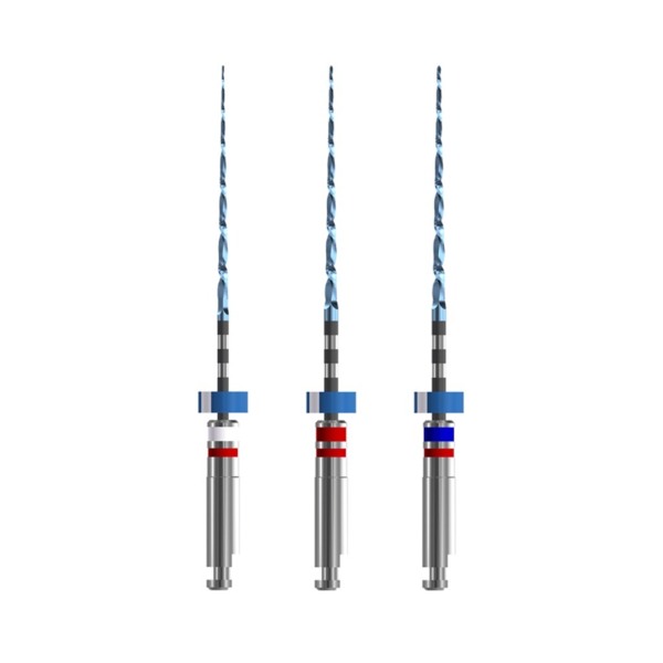 Файлы машинные FKG RACE EVO, стерильный, для создания ковровой дорожки и формирования каналов, 21 мм, набор №15-30/.04, никель-титан, 3 шт - фото 0