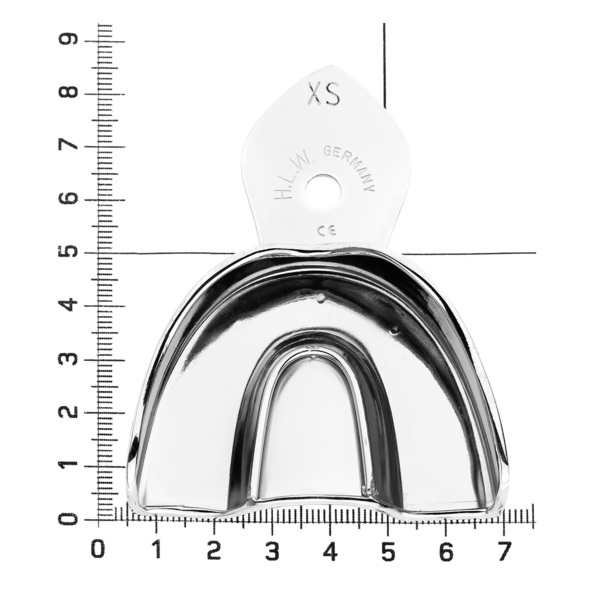 Ложка слепочная HLW, верхняя челюсть, размер XS, 1 шт - фото 1