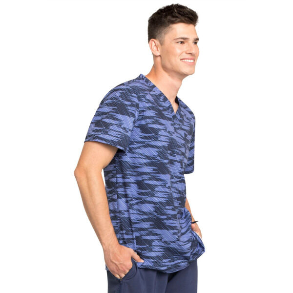 Топ мужской Cherokee CK902, синий/фиолетовый, 2XL - фото 3