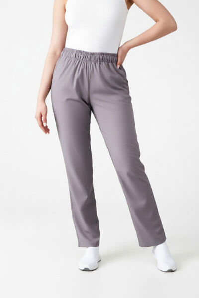 Брюки женские Тезис TZ315, серо-бежевый, 54 - фото 4