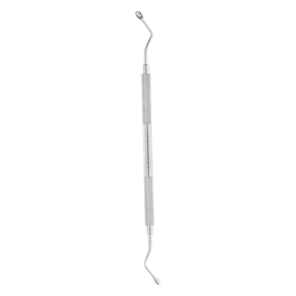 Ложка кюретажная Hemingway, овальная, 4,0 мм, угол терминального изгиба >90  - фото 0