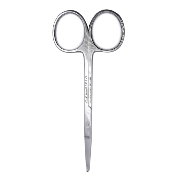 Ножницы Hu-Friedy #13S, для шовного материала, прямые, 12 см - фото 1