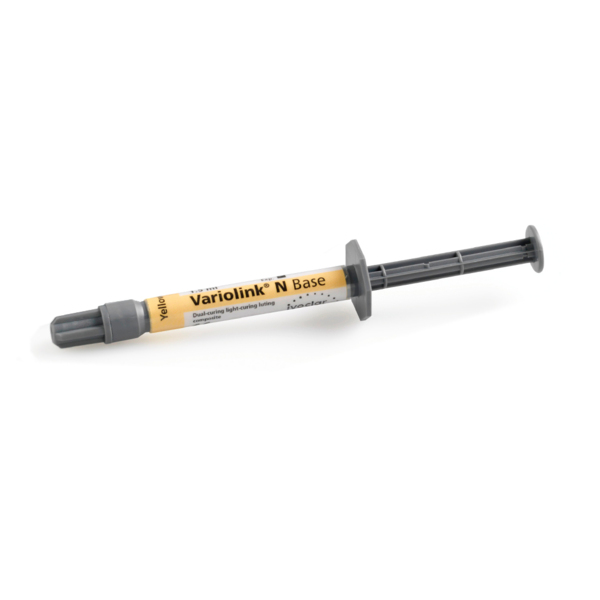 Variolink N Base - композит двойного и светового отверждения, базовый слой, желтый, 1х2.5 г - фото 0