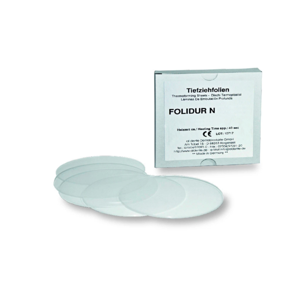 Folidur N - фольга для термоформирования, прозрачная, 1,0 мм, 100 шт - фото 0