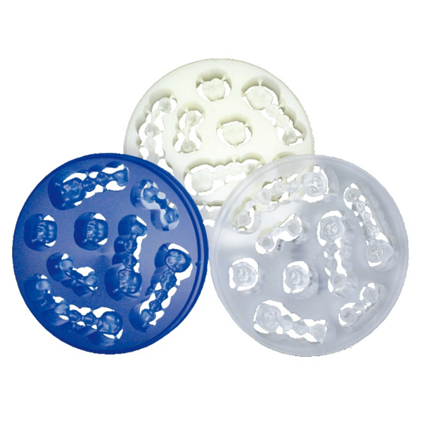 Фрезерный диск PMMA BioStar, прозрачный, 98,5х14 мм