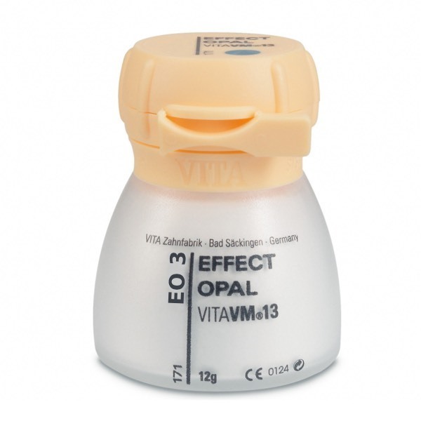VITA VM 13 EFFECT OPAL - порошок для облицовки металлических каркасов, цвет EO3, 12 г - фото 0