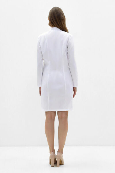 Халат женский 206 Ultra Soft, длинный рукав, белый, 42 - фото 3