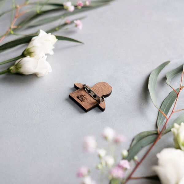 Значок "Врач-рентгенолог", блондинка - фото 2