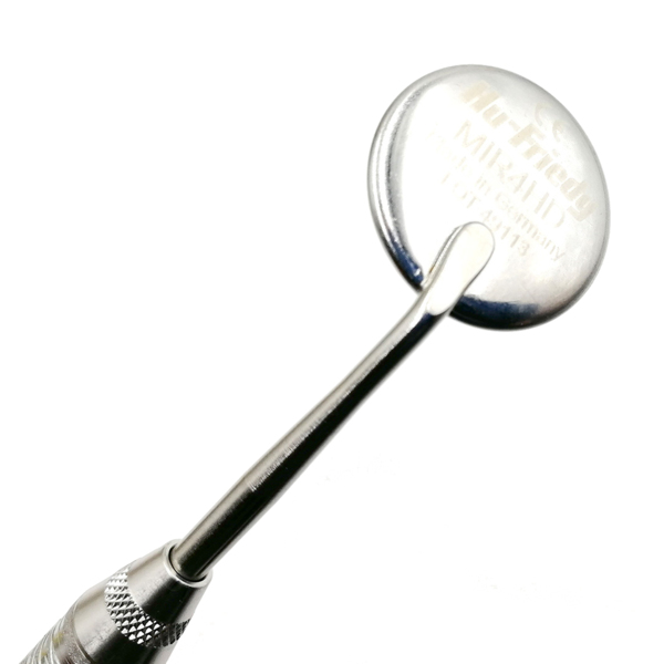 Зеркало Hu-Friedy HD #4, высокой четкости, одностороннее, коническое, американская резьба, 1 шт - фото 2