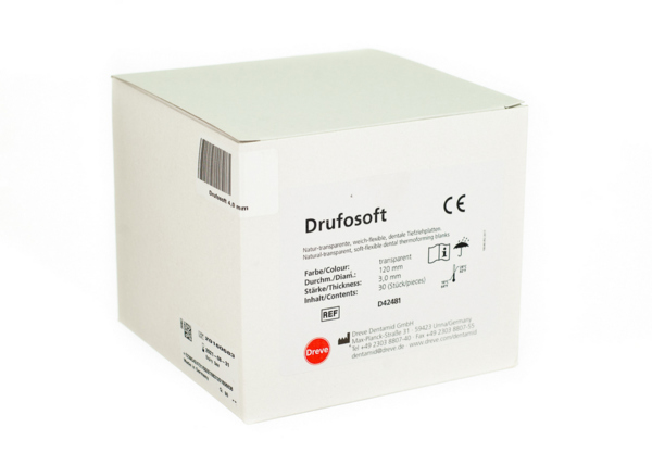 Пластины DRUFOSOFT, 3.0x120 мм, прозрачный, 30 шт - фото 2