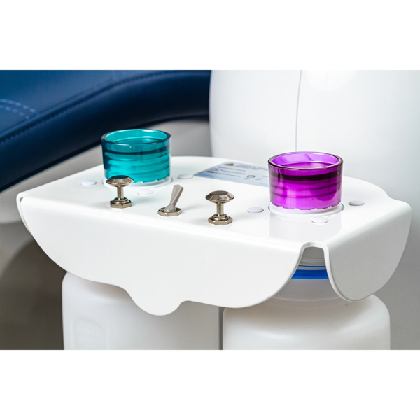 Стоматологическая установка SAFETY M2 с принадлежностями, верхняя подача, с 24-диодным светильником	 - фото 18