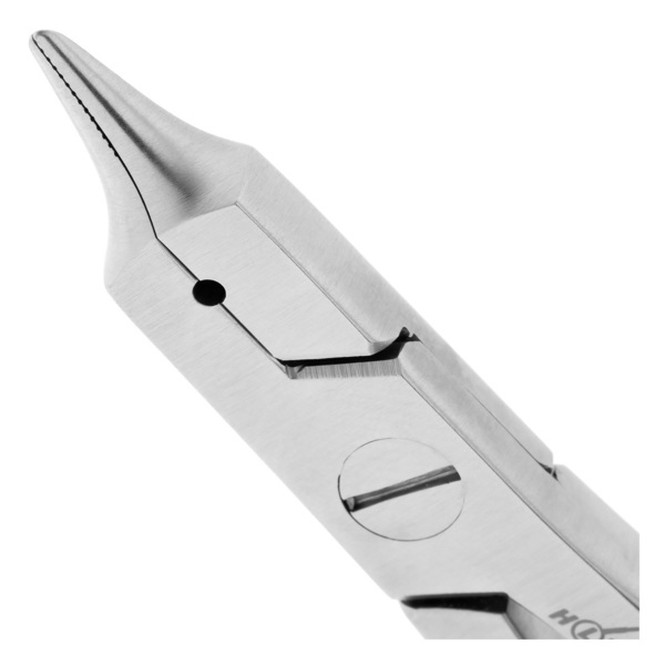 Щипцы ортодонтические, крампонные, изгиб 0,9 мм/резка 0,7 мм, 12 см - фото 1