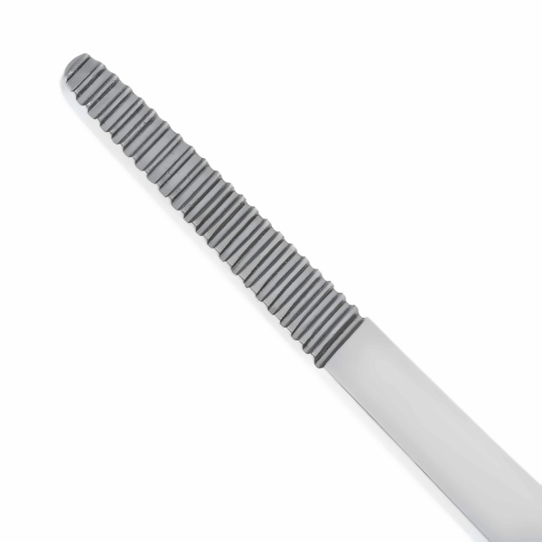 Пинцет анатомический HLW №22-20, прямой, для фиксации мягких тканей, рифленые зубчики, L=140 мм, сталь, 1 шт - фото 1