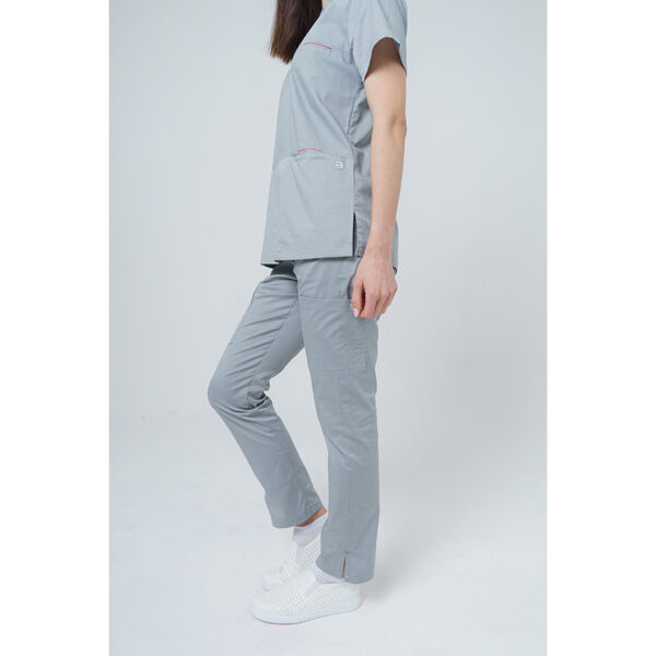 Брюки женские Тезис TZ210, серый, 42 - фото 2