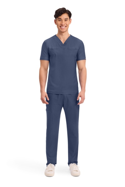 Топ медицинский мужской Cherokee CK FORM CK885, синий, M - фото 3