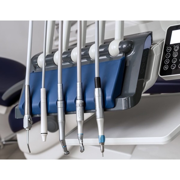 Стоматологическая установка Woson Wod 550, верхняя подача, темно-синяя - фото 2