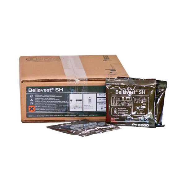 Bellavest SH - паковочный материал для сверхточного литья коронок и мостовидных протезов, 50х100 г