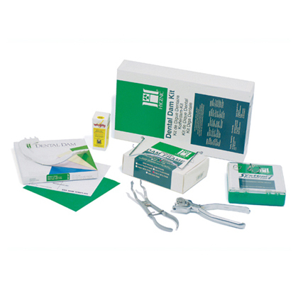 DENTAL DAM KIT - набор коффердама (кламмеры с крыльями) - фото 0