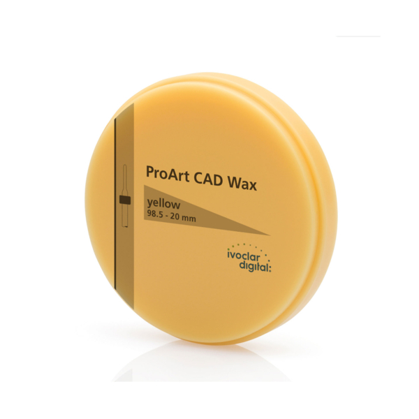 ProArt CAD Wax - воск моделировочный, желтый, 98.5х20 мм - фото 0