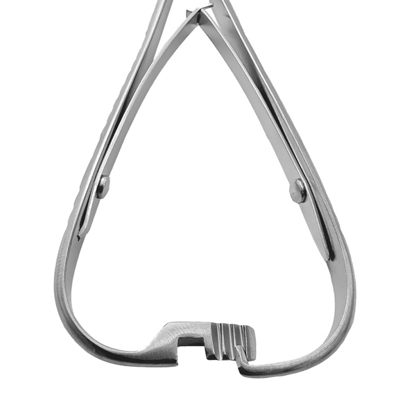 Зажим лигатурный Метью IMD, перекрестные бороздки, двойная пружина, 14 см - фото 2