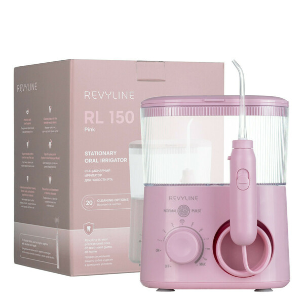 Ирригатор стационарный Revyline RL 150, розовый - фото 0
