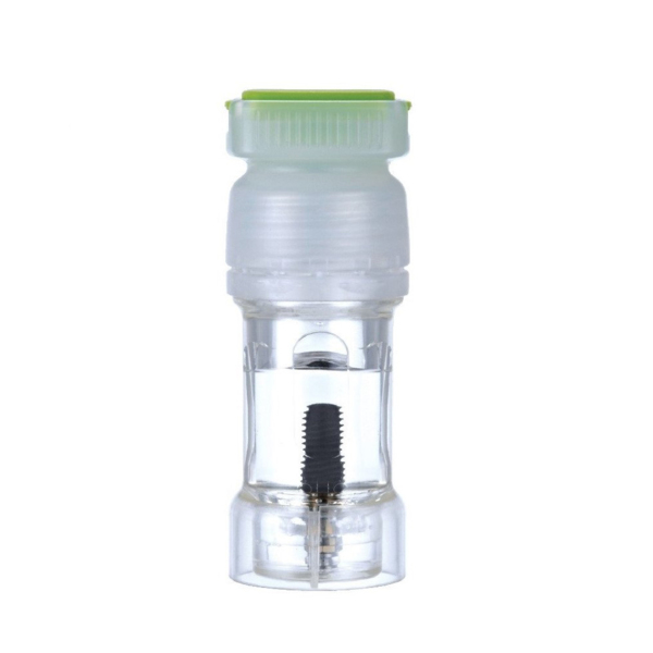 Имплантат OSSTEM TS III CA Mini, 6-гранник D=2.1, в кальциевом растворе, D=3.5 мм, L=15.0 мм, с адаптером и винт-заглушкой D=1.2 мм - фото 0