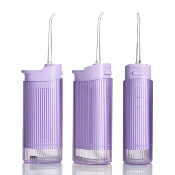 Ирригатор портативный Revyline RL 840, 4 режима, 2 насадки, сиреневый - фото 1