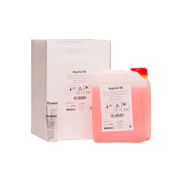 BegoSol HE - специальная жидкость для замешивания, не морозоустойчива, в термозащите, 5 л - фото 0
