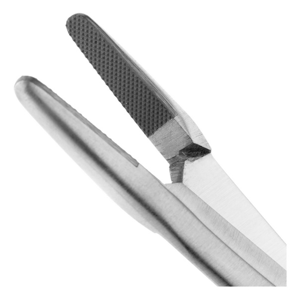 Иглодержатель Olsen-Hegar TC, прямой, с функцией ножниц, 15 см - фото 2