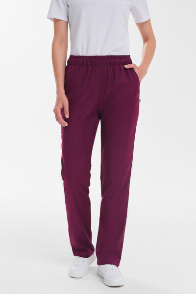 Брюки женские Тезис TZ315, винный, 58 - фото 0