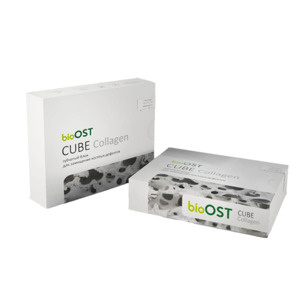 CUBE Collagen - блок губчатый, 20х10х10 мм - фото 0