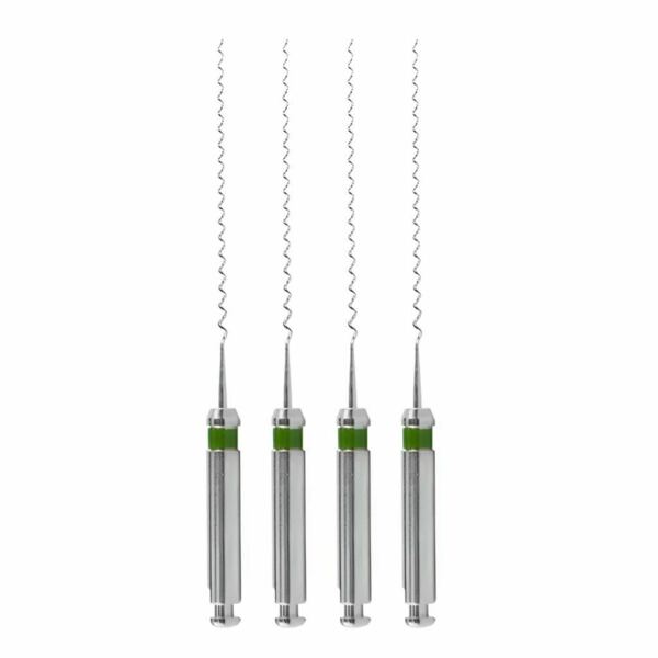 Каналонаполнитель машинный ФОРМА КН-003-21, для заполнения корневого канала, 21 мм, зелёный, 4 шт - фото 0