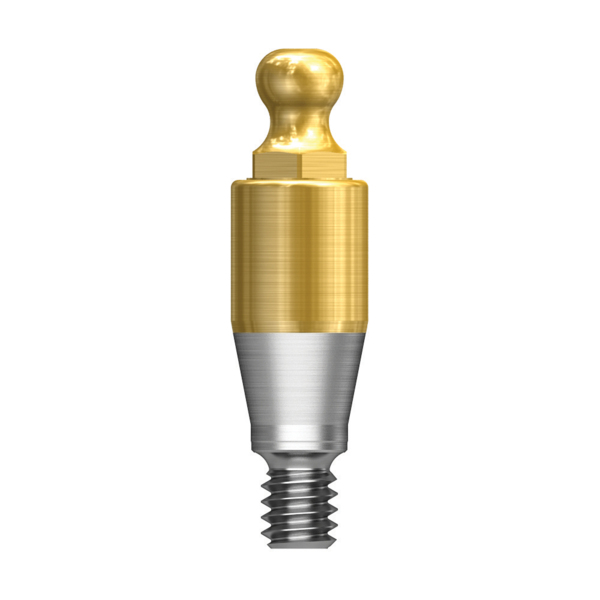 Абатмент шариковый OSSTEM TS Stud Standart, под ключ O-ring, D=3.5 мм, G/H=4.0 мм - фото 0